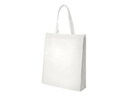 70 Sacolas Ecológicas Brancas Personalizadas Com Fole 34x38x15vayotoy
