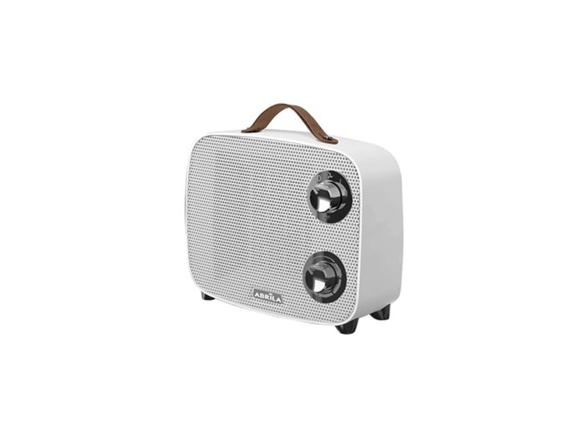 Termoventilador Cerámico Ptc Córcega Blanco/cromo 1500w 2 Potencias 3 Funciones Antivuelco (21x23x13,6cm)