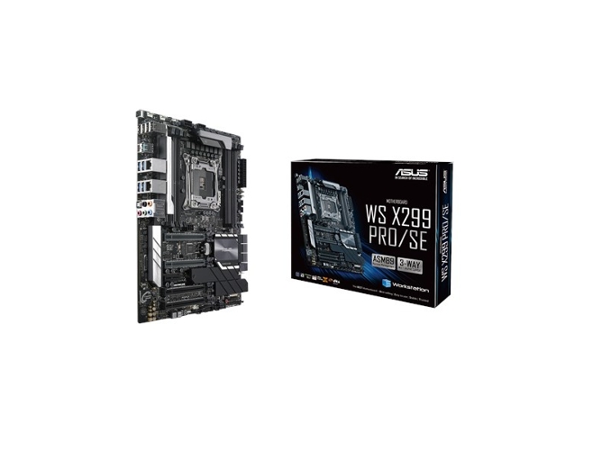 Placa Base ASUS WS X299 Pro/SE (Socket LGA2066 - Intel X299 - ATX)