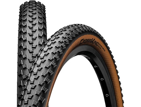 Cubierta CONTINENTAL Cross-King Protection Tubeless Ready Plegable Marron (Negro)