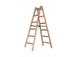 Escalera De Madera 2x6, De Doble Cara, Extensible, Baulich