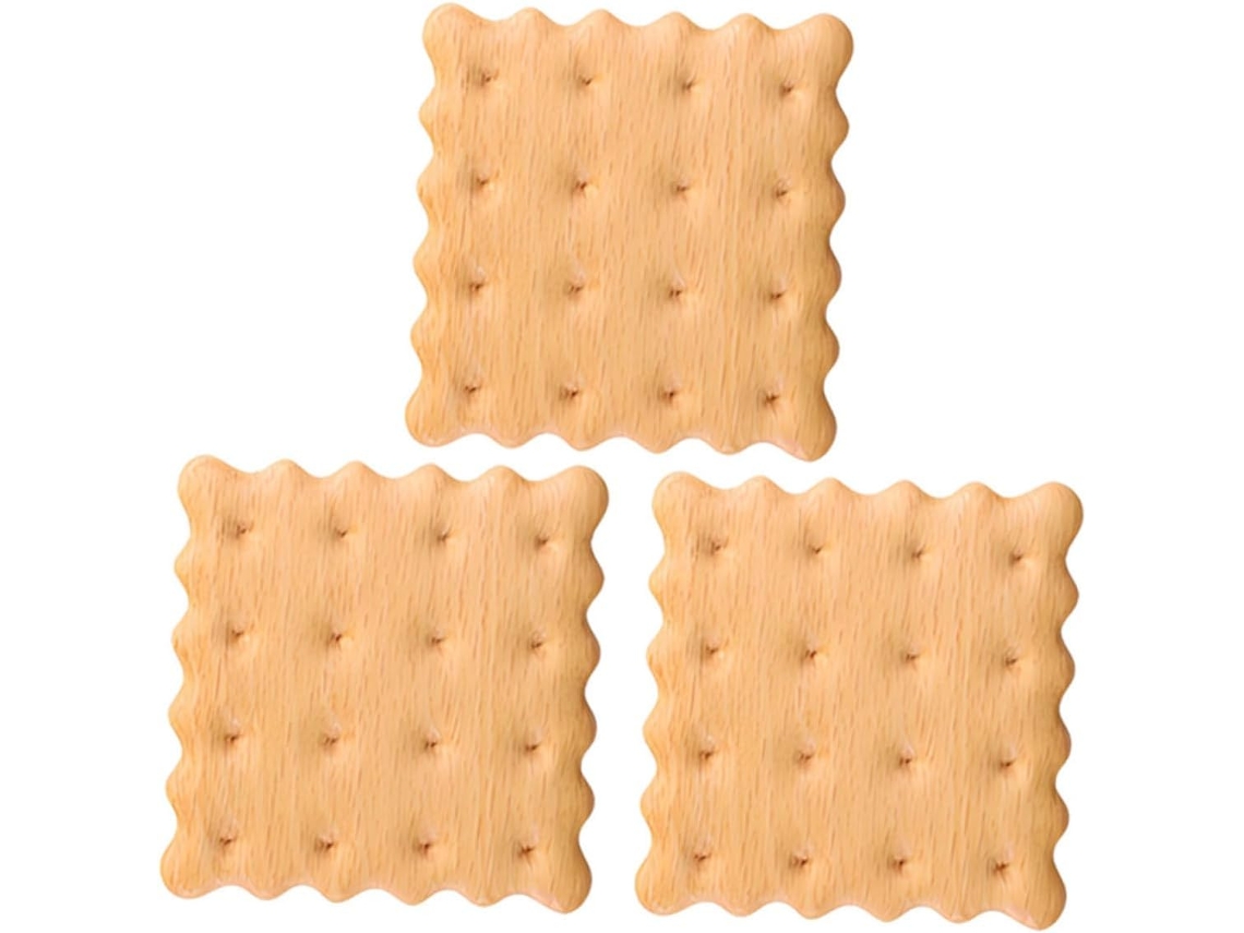 Juego De 3 Posavasos De Madera Maciza, Resistentes Al Desgaste, Con Aislamiento Térmico, Protectores De Mesa.