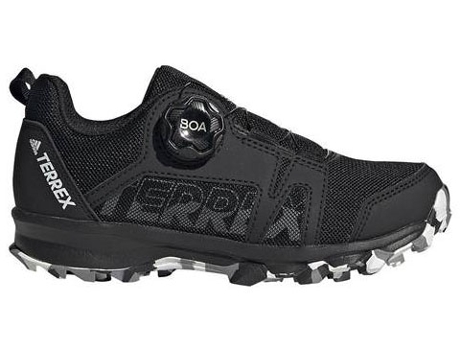 Zapatillas Deportivas ADIDAS Terrex Agravic Boa K Niños (Negro -Material Sintético -37,3)