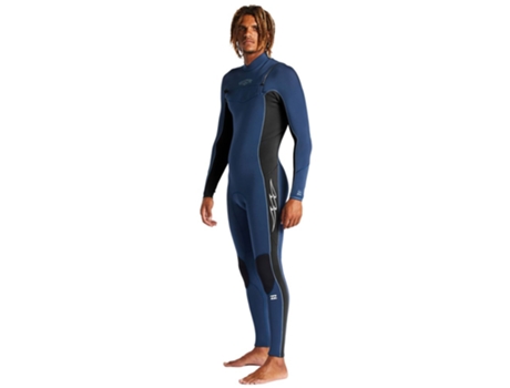 Terno de Neoprene Manga Longa com Zíper no Peito 302 Absolute Azul Mtbillabong