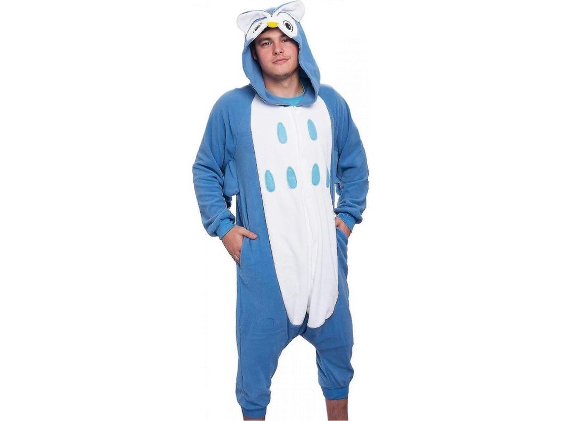 Disfraces De Halloween Para Adultos - Disfraces De Animales Y Criaturas Marinas De Pelos Suave - Unisex Lechuza Small