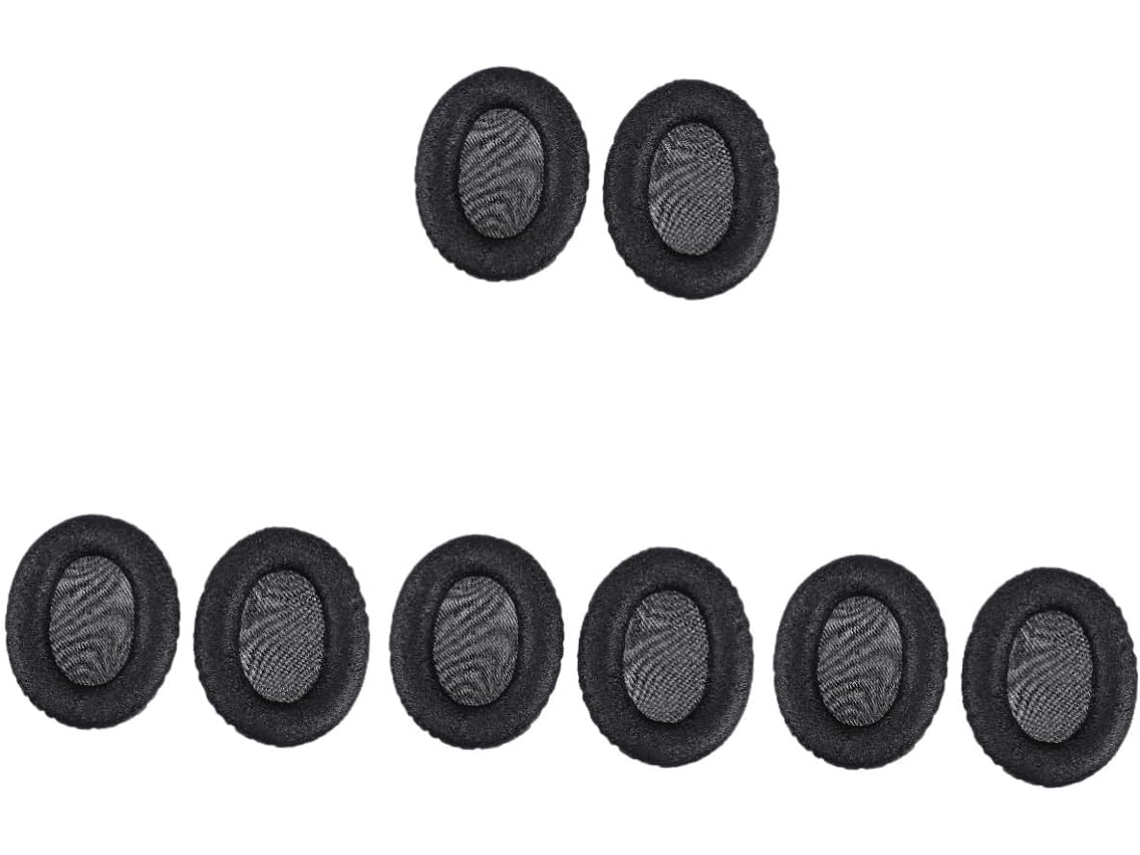 Juego De 8 Almohadillas Ergonómicas Para Auriculares, Transpirables Y Con Cancelación De Ruido.