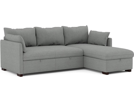 Centímetro Imperativo Simposio Sofá Cama BUDWING Orlando (Reversible Lado Derecho o Izquierdo - Gris - Tela - 221x162x90 cm) Centímetro Imperativo Simposio Sofá Cama BUDWING Orlando (Reversible Lado Derecho o Izquierdo - Gris - Tela - 221x162x90 cm)