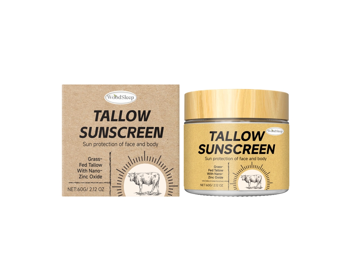 Protector solar antioxidante con grasa de res