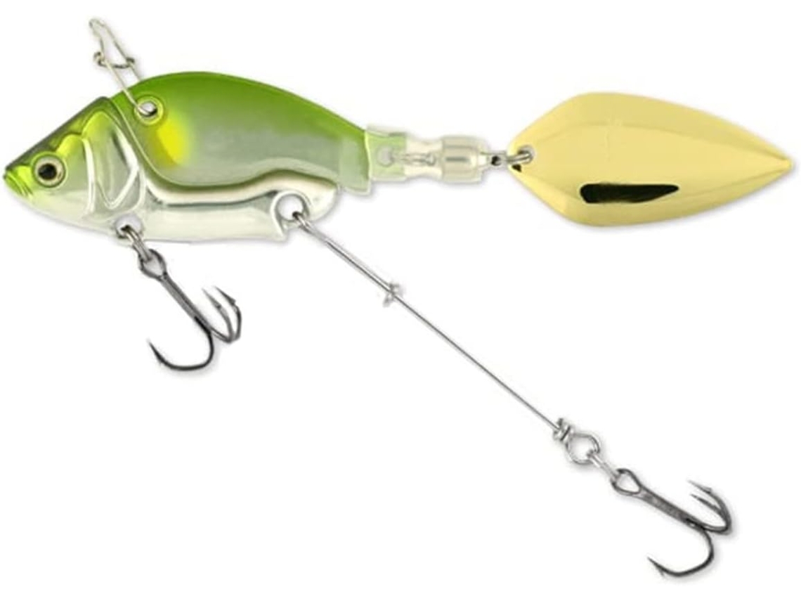 Qinggangling999 Anzuelo De Pesca 1 Unidad, Señuelo Giratorio Metal Con Vibración, 13,6 G, 4,4 Cm, Jigs Para...