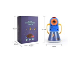 Libro de cuentos de juguetes para niños Proyector de antorcha Caleidoscopio Sky Handrail Galaxy Night Light Up Article Baby Toys Kids Educational Juguetes SLD