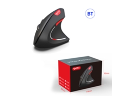 Ratón vertical ergonómico inalámbrico Yuysan T29 Bluetooth 3.0 BT5.2, con batería, 2400 DPI, color negro