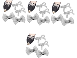 Clips Para Zapatos De Tacón Alto Con Lazo De Pedrería Para Zapatos De Fiesta, Clips Para Zapatos