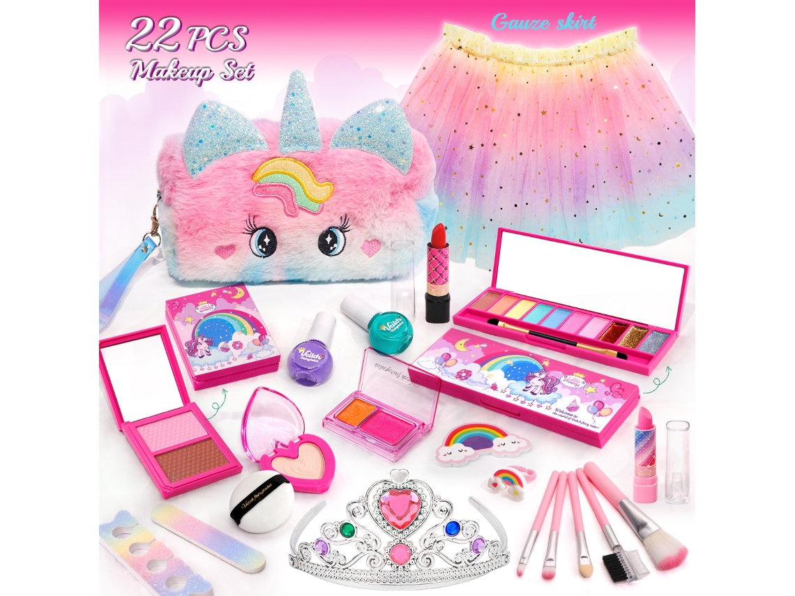 Juguetes Infantiles Niñas Maquillaje Vestir Se Jugar Casa Bolsa Conjunto Yuysan Sp07 8