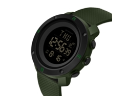 Relógio De Pulso Masculino De Couro Moderno Dial Redondo Quartzo Casal (cor Menthe)