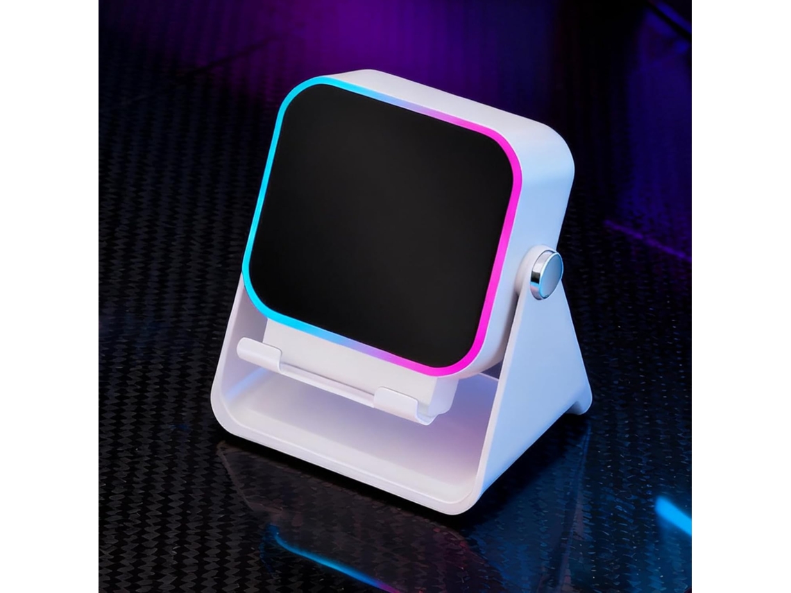 Estación De Luz Con Cable De Carga De 10 W, Luz Integrada Transparente Para Smartphone Para El Hogar.