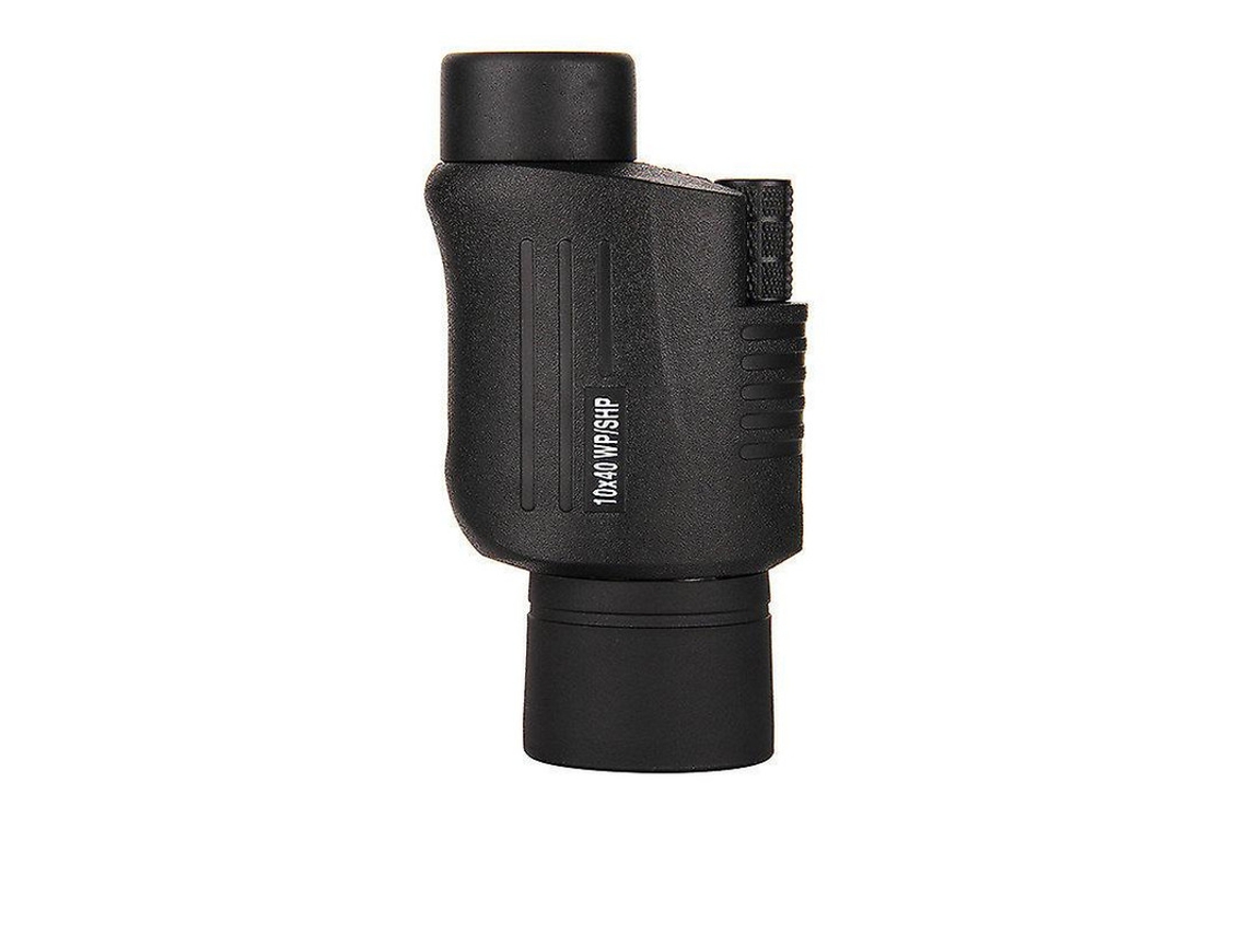 Binoculares HD 10x40 compactos y ligeros para observación de aves, camping, viajes, color negro Bestvite