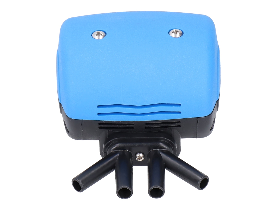 Máquina expendedora Primerox con 4 salidas y botón pulsador para leche.