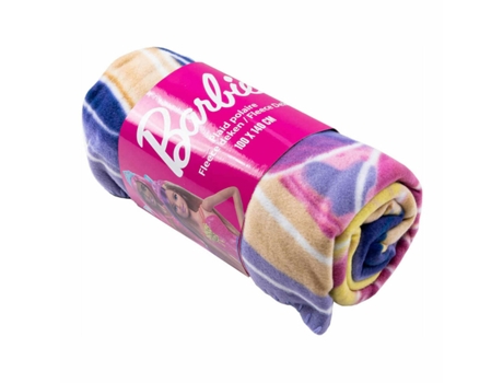Manta BARBIE Forro Polar 100 x 140 cm