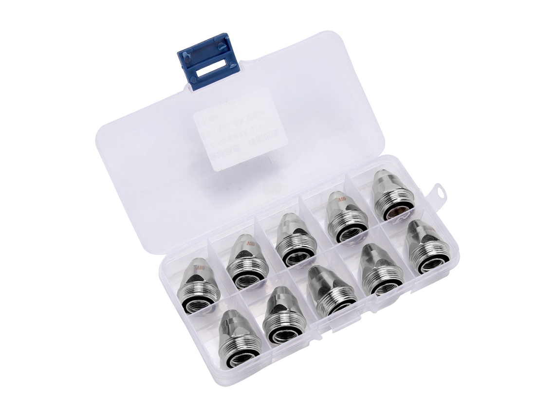 Juego De Electrodos Y Boquillas Para Antorcha De Corte Por Plasma P80 (boquilla De 1,5 Mm) 20 Unidades