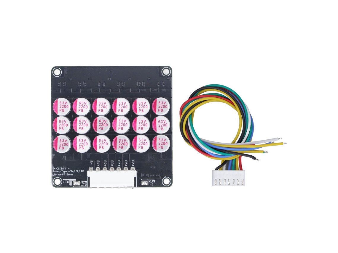 Equilibrador Activo De Baterías 4-6s 5a Para Lifepo4 Lipo Lto Transferencia De Energía Capacitor