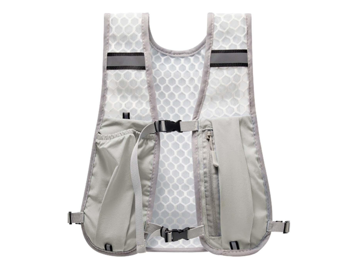 Vest De Hidratación Pack Rucksack Rucksack Bolsa De Gris