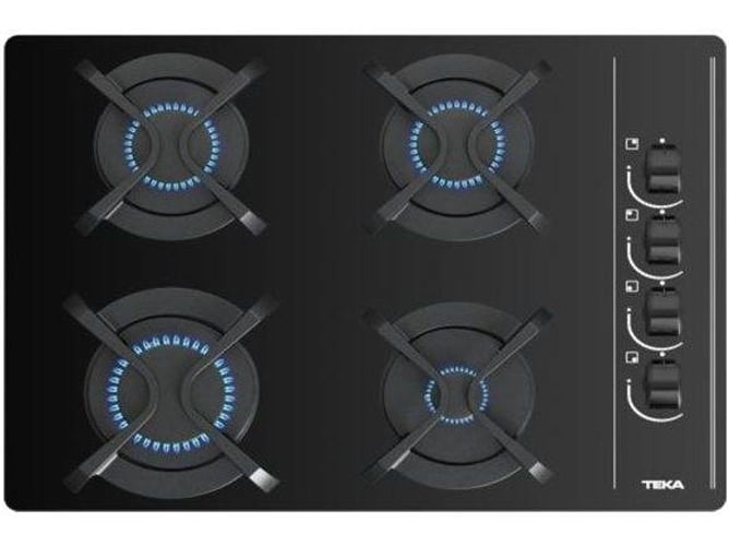 Placa de Gas TEKA GBC 64003 KBN (Gas Natural - 60 cm - Negro)