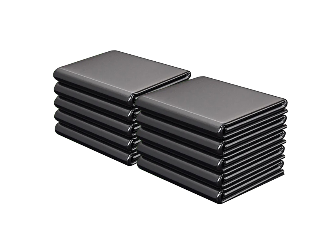 Bolsa De Basura Grande Negra De 70 X 80 Cm, Bolsa De Basura Resistente De Polietileno Grueso Para El Hogar, La Oficina, El Hotel, 100 Unidades
