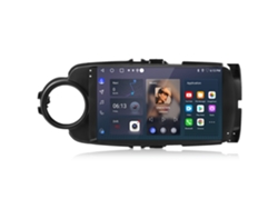 Radio multimedia Android para Toyota Yaris 2012-2017 con pantalla grande, CarPlay Android Auto, GPS inalámbrico, Junsun