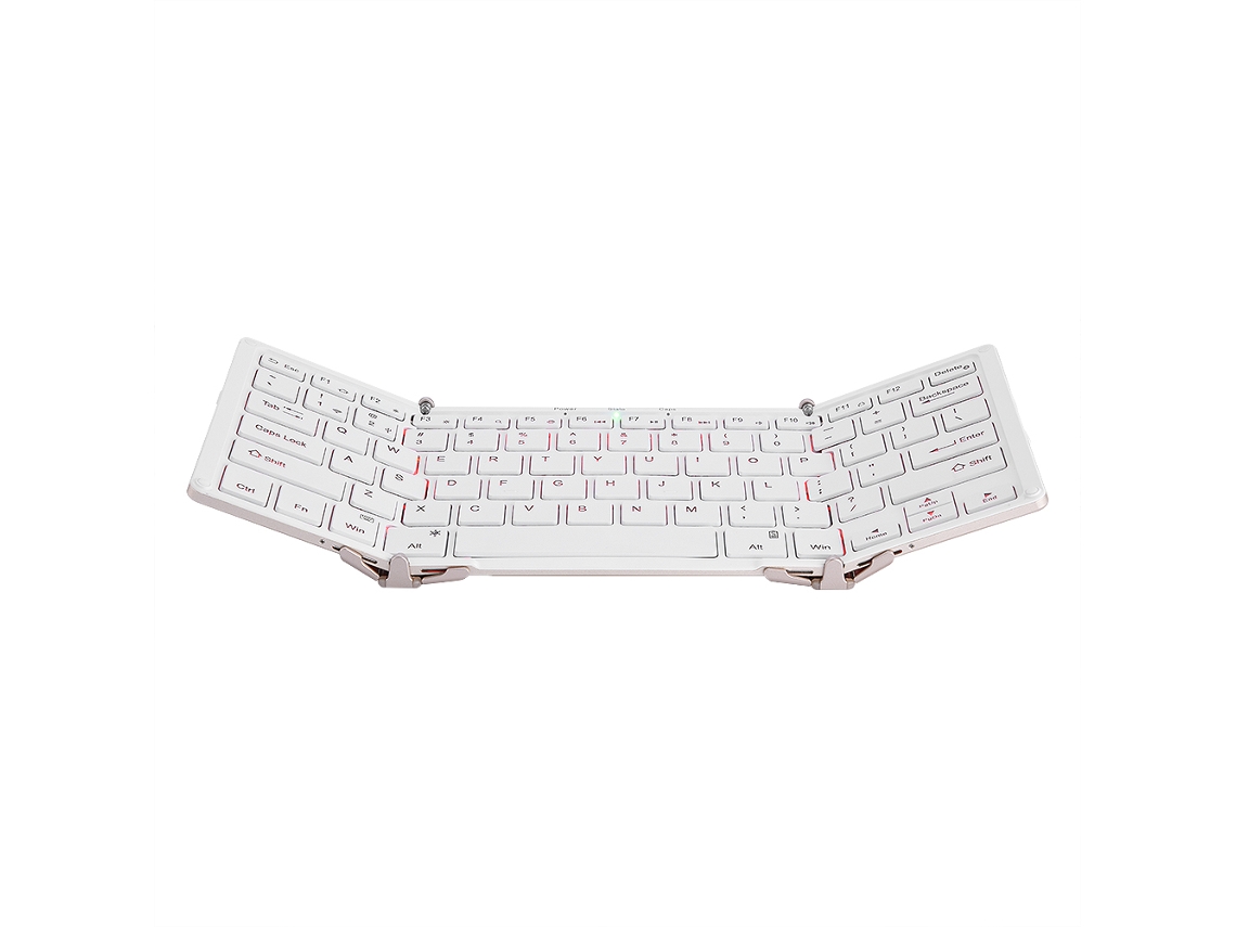 Teclado (tri-plegable Retroiluminado, Modo Dual Bluetooth Y Cableado)