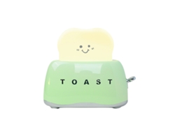 2026-lámpara De Toasta Recargable Para Dormitorio Luz Nocturna Ambiente Amarillo Cálido 3000k Ajustable Con Temporizador 30/60 Min 1200mah