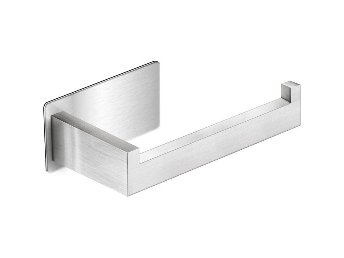 Portarrollos De Papel Higiénico De Acero Inoxidable 304, Montaje En Pared, No Requiere Perforación, Autoadhesivo, Diseño Moderno.