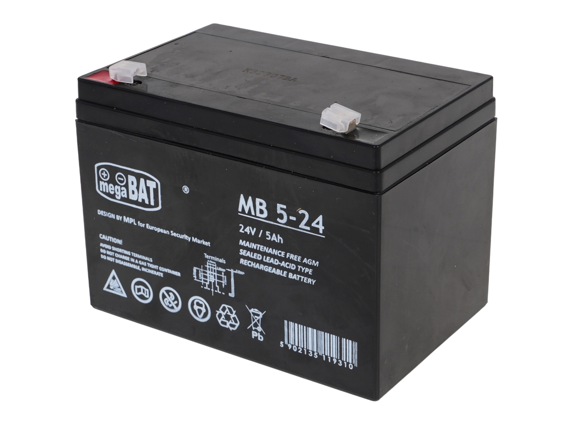 Batería para piezas de vehículo 24v 5ah B.active
