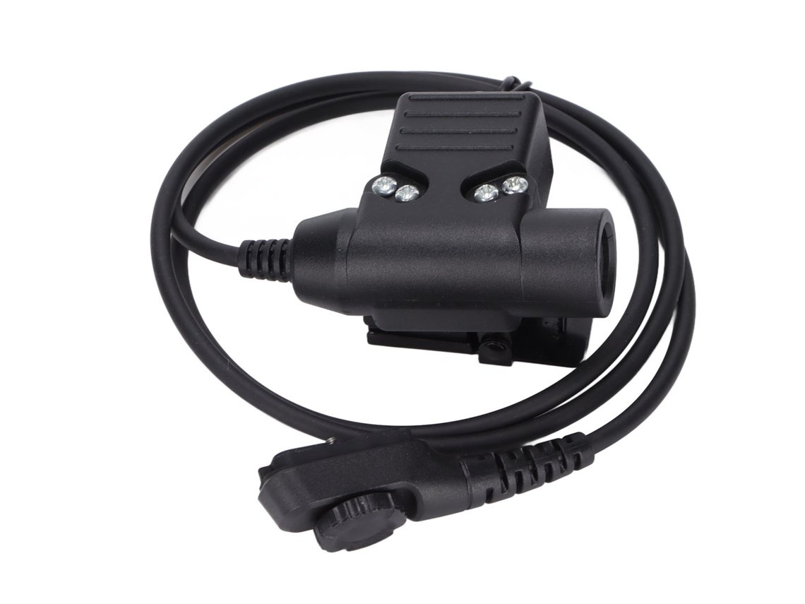 Adaptador Ptt (compatible Con Radios De Mano Hytera, Transferencia De Grado Militar)