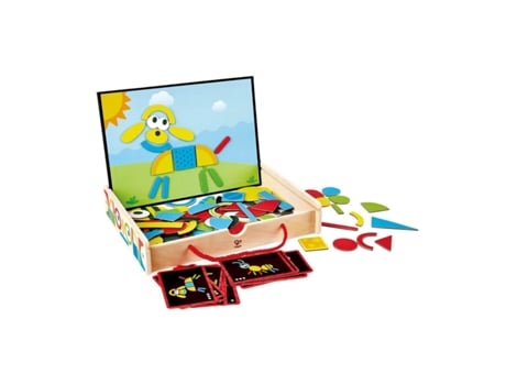 Juego Educativo HAPE Caja Magnética Artística Juguetes de Aprendizaje (3 Años)