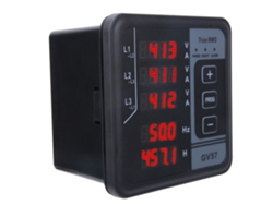 Medidor digital multifuncional Gv57 para voltaje, amperaje y frecuencia de grupos electrógenos