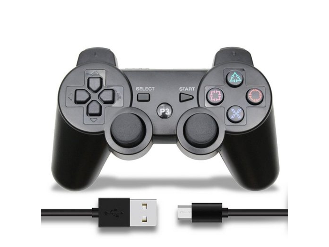 Mando CUICH PS3 (Inalámbrico - Negro)