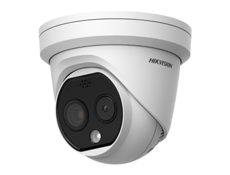 Lente de cámara de torre térmica Hikvision Precisión de 6 mm ± 0,5