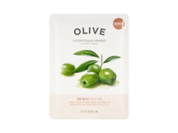 ES LA PIEL La cara Máscara Máscara Hoja fresca de oliva con 20 ml de aceite de oliva