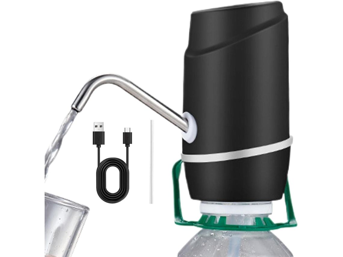 Bomba de agua portátil MDUG de 5 galones, recargable por USB, mecanismo de bombeo de un solo toque, 13,8 x 9,5 x 9,5 cm