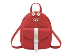 Mini bolso de hombro para mujer, mochila pequeña de moda con orificio para auriculares