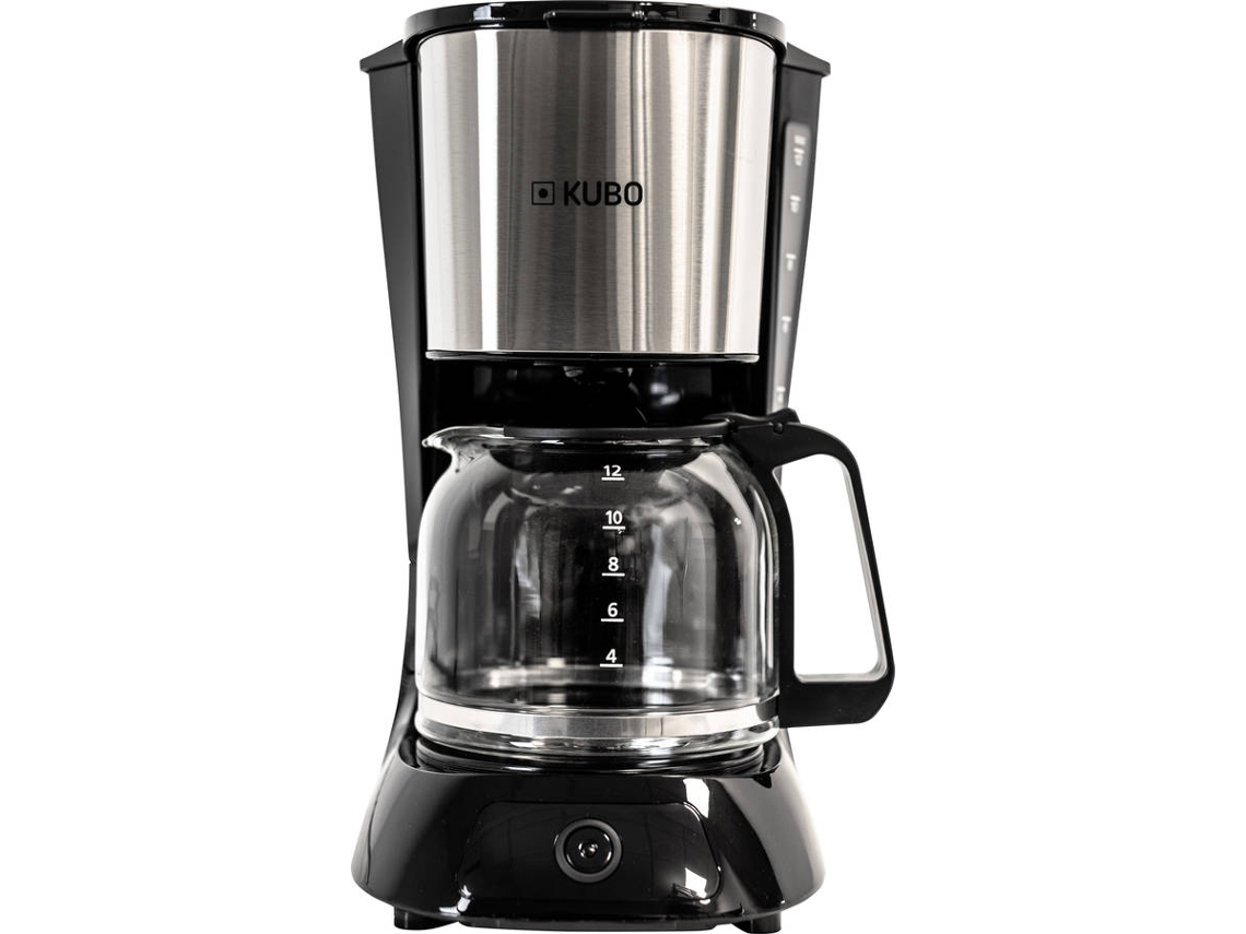 Cafetera e Goteo KUBO KFCM8693 (12 Tazas - Negro)