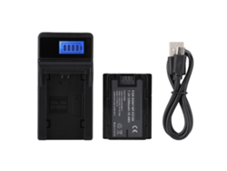 Cargador USB con pantalla LCD y batería de 2280 mAh para Sony NP-FZ100