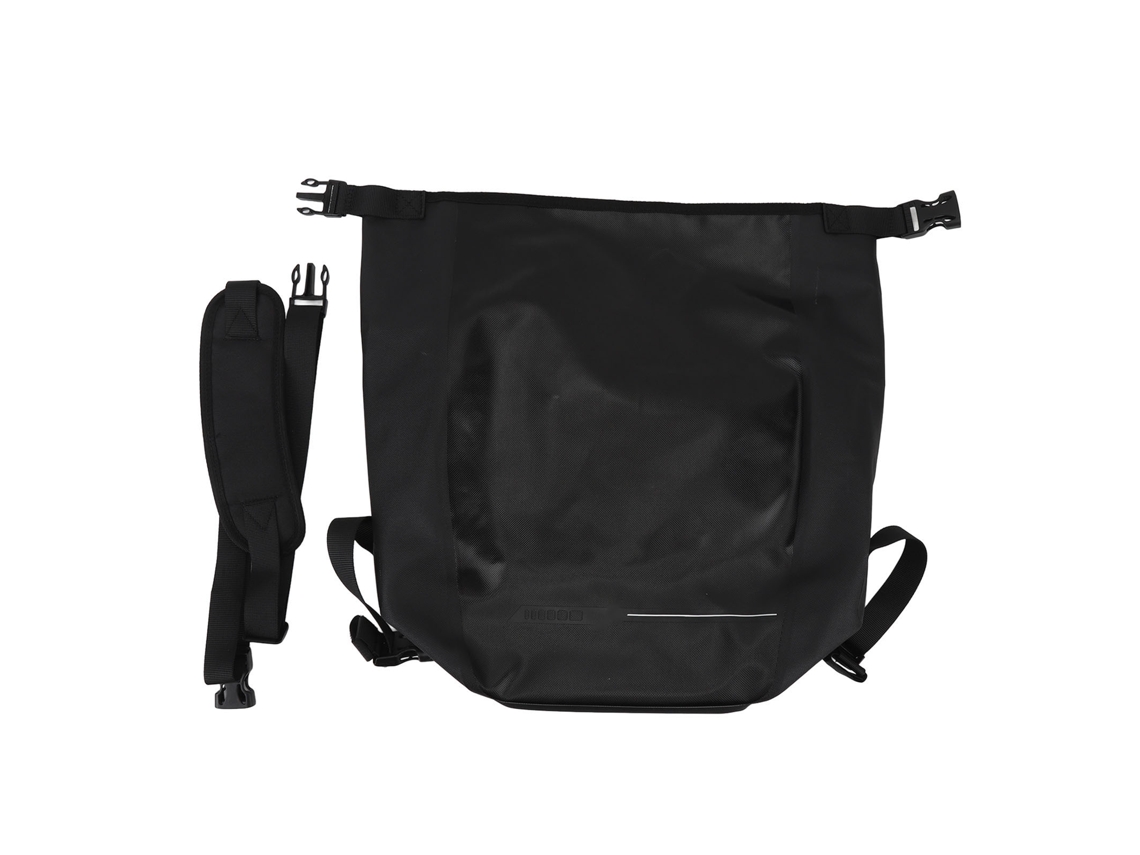 Bolsa Trasera Para Portaequipajes De Bicicleta De 18l, Nailon 840d, Tpu, Impermeable Y Reflectante Para Ciclismo, Viajes Y Desplazamientos Diarios.