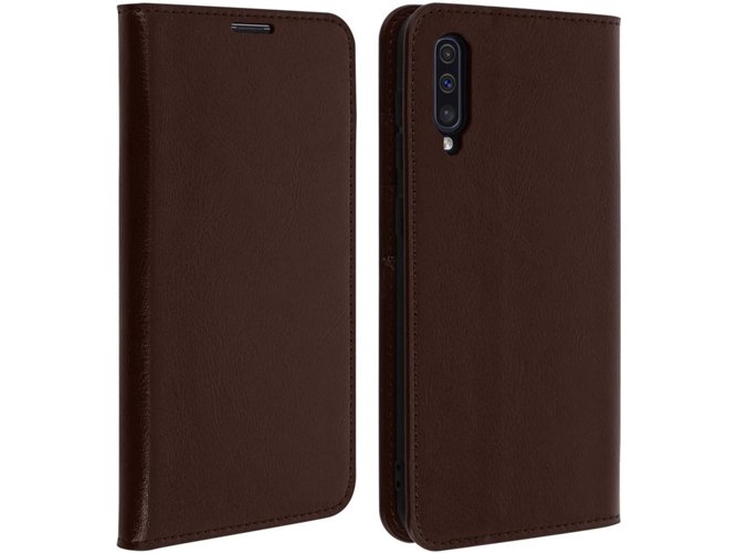 Funda Samsung Galaxy A50 AVIZAR Wallet Marrón