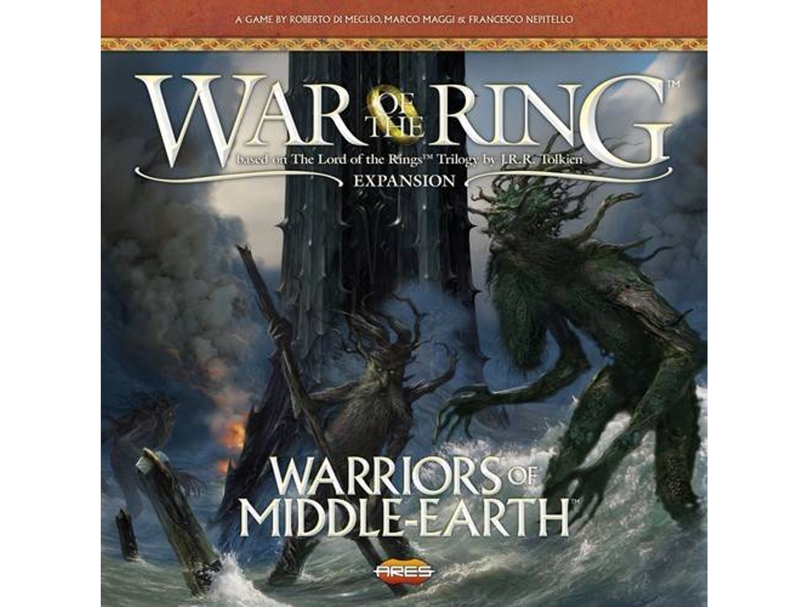 Juego de Mesa ARES GAMES Warriors of Middle-Earth: War Of The Ring exp (Edad Mínima: 13 años - Inglés)