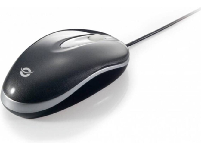 Ratón CONCEPTRONIC Easy (Cable USB - Casual - 1000 dpi - Negro)
