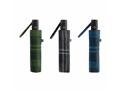 Paraguas Plegable C-Collection Clima Pongee Automático 7 Varillas (Ø 56 cm)