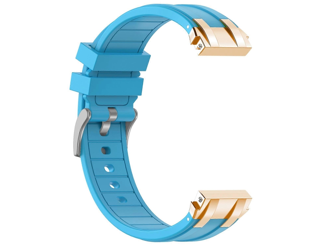 Correa de silicona estilo Royal Oak de 22 mm para Xiaomi Redmi Watch 5 Active y Huawei Watch GT 5 de 46 mm Chennnls