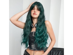 Peruca Curta Realista De Cosplay Feminina Com Cachos Ondulados Fashion