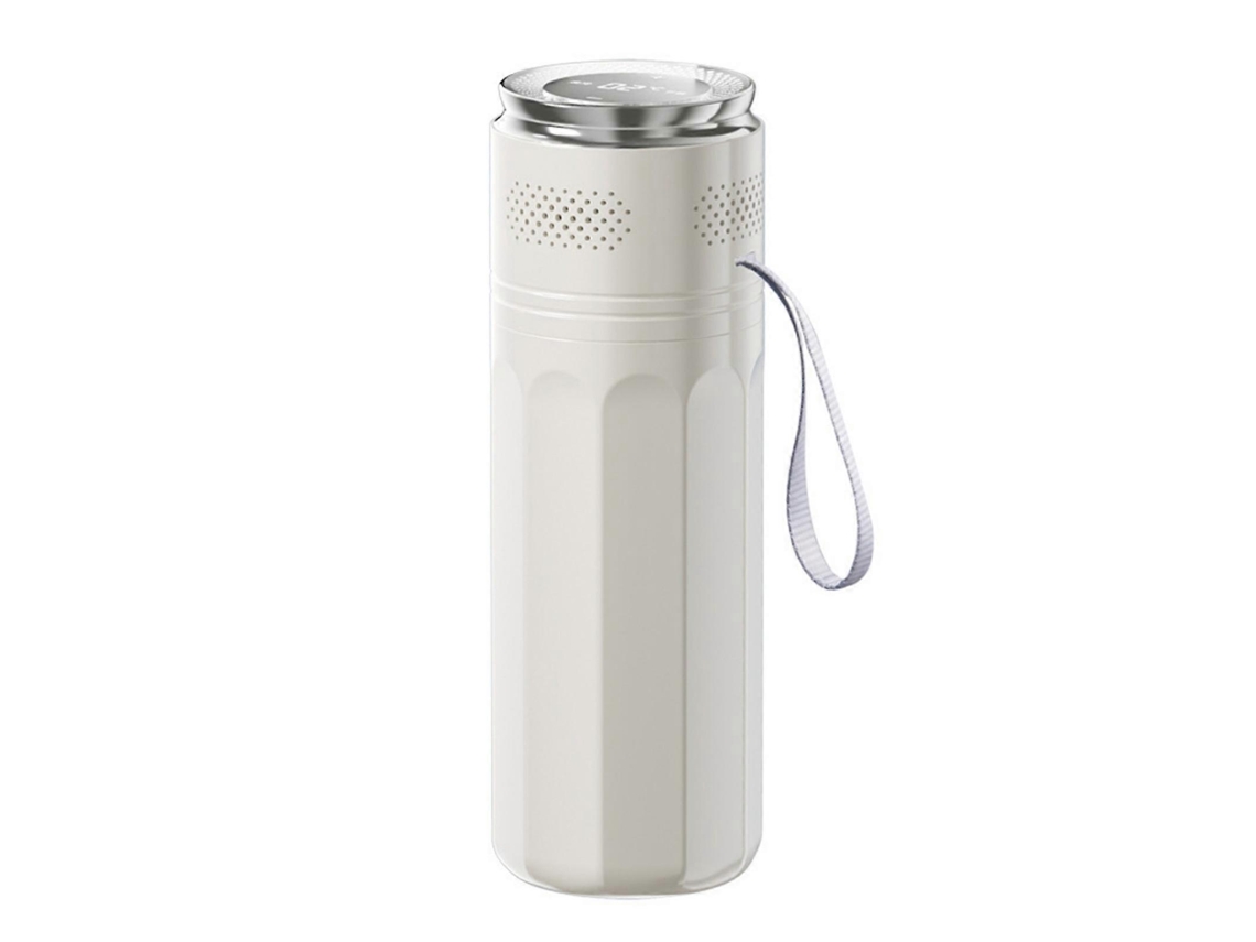 Estuche térmico portátil para insulina, recargable mediante USB, con pantalla digital de temperatura.